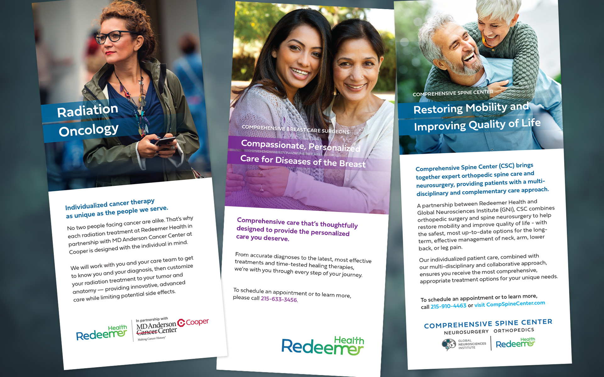 Redeemer Health Brochures